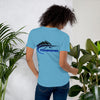 Fishingfins Unisex T-shirt Ocean Blue Color